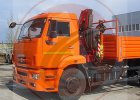 Автомобиль с краном-манипулятором КамАЗ-43253 с гидравлическим КМУ